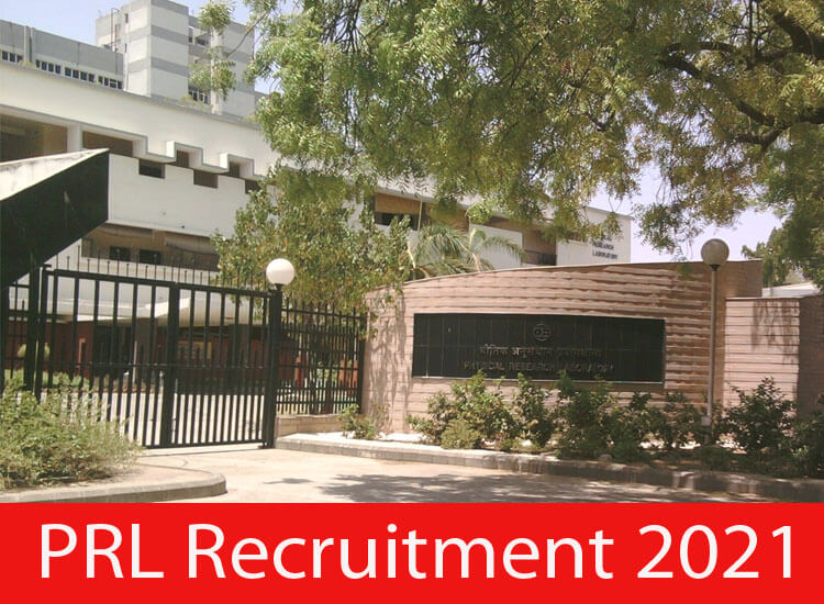 PRL Recruitment 2021